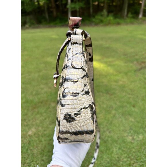 Brahmin Shayna Starlit Ombre Melbourne Croc Embossed Crossbody  NWT - Picture 3 of 16